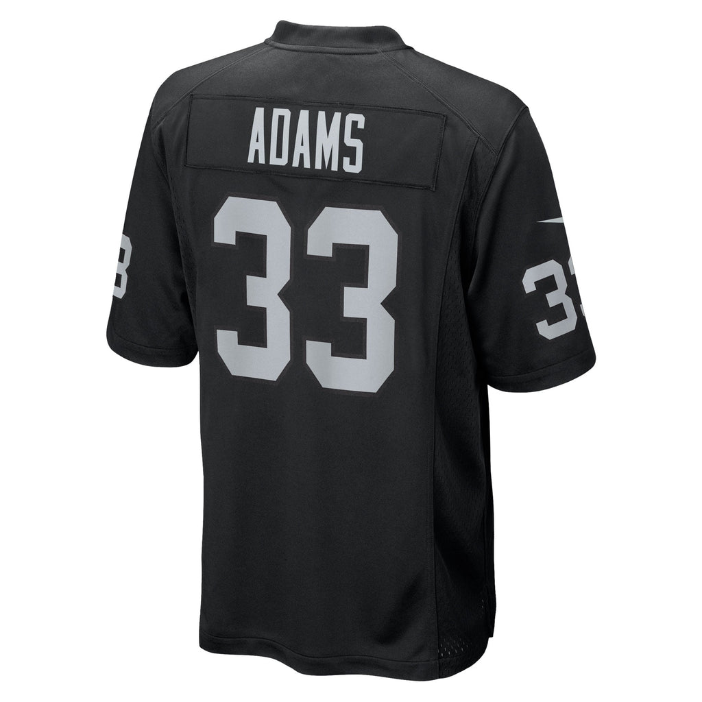 Las Vegas Raiders Jamal Adams Nike Black Team Game Jersey product image 3