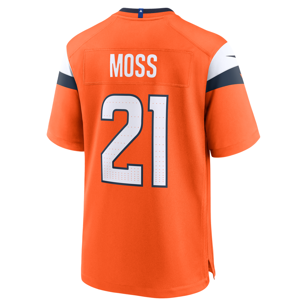 Denver Broncos Riley Moss Nike Orange Team Game Jersey product image 3
