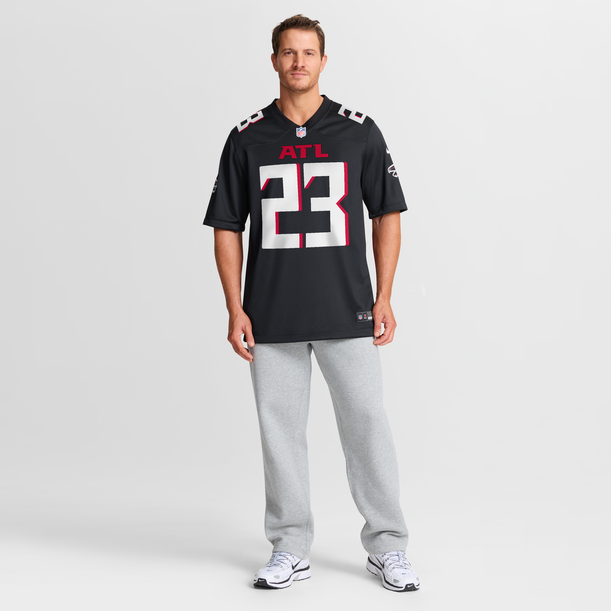 Atlanta Falcons DeMarcco Hellams Nike Black Team Game Jersey product image 7