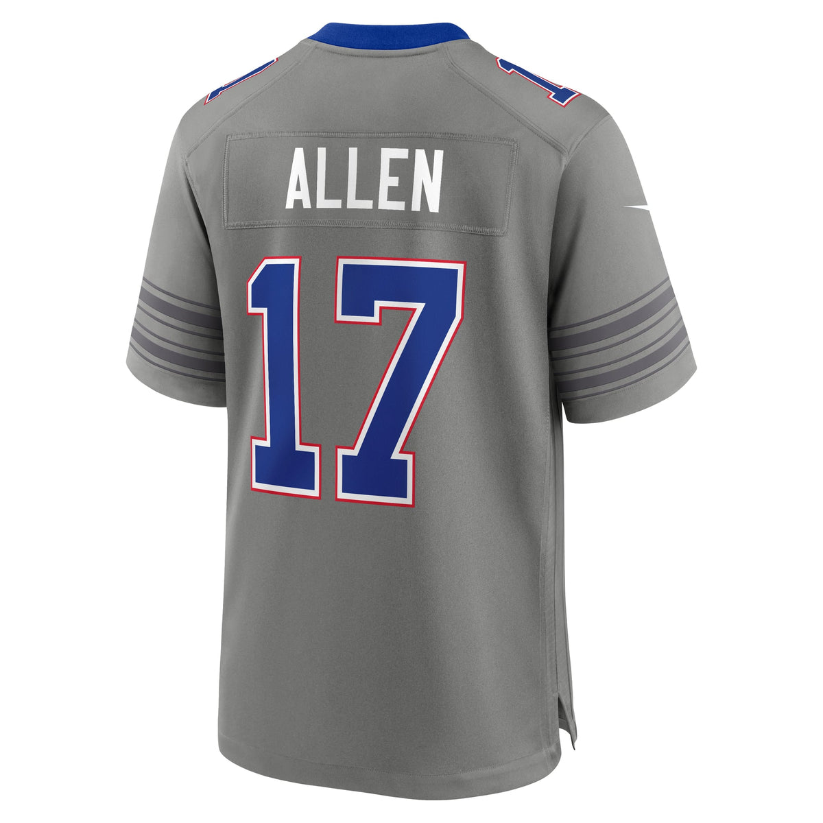 Buffalo Bills Josh Allen Nike Gray Nickel City Game Jersey product image 3