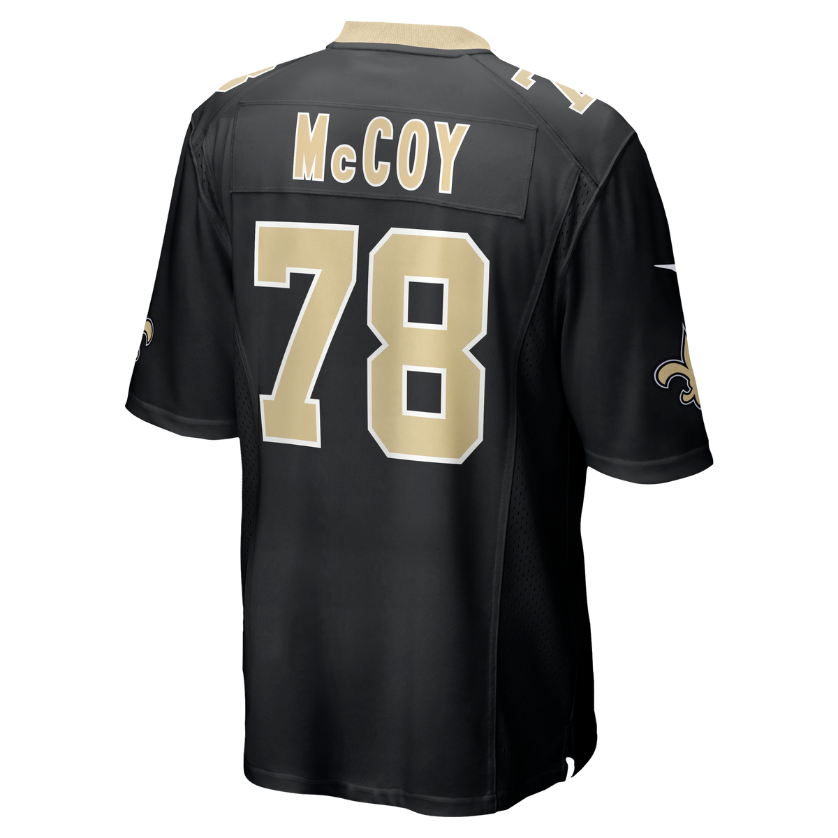 New Orleans Saints Erik Mccoy Nike Black Game Jersey product image 3
