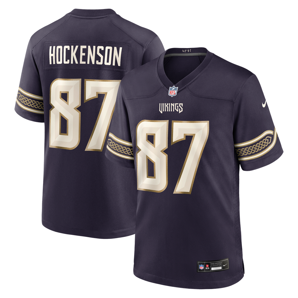 Minnesota Vikings T.J. Hockenson Nike Purple 2026 Rivalries product image 1