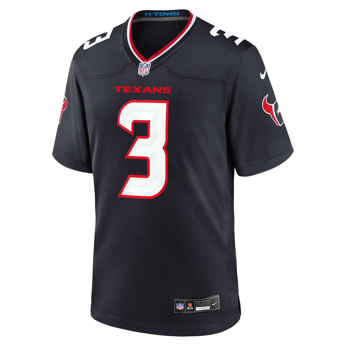 Houston Texans Kamari Lassiter Nike Navy Team Game Jersey product image 2