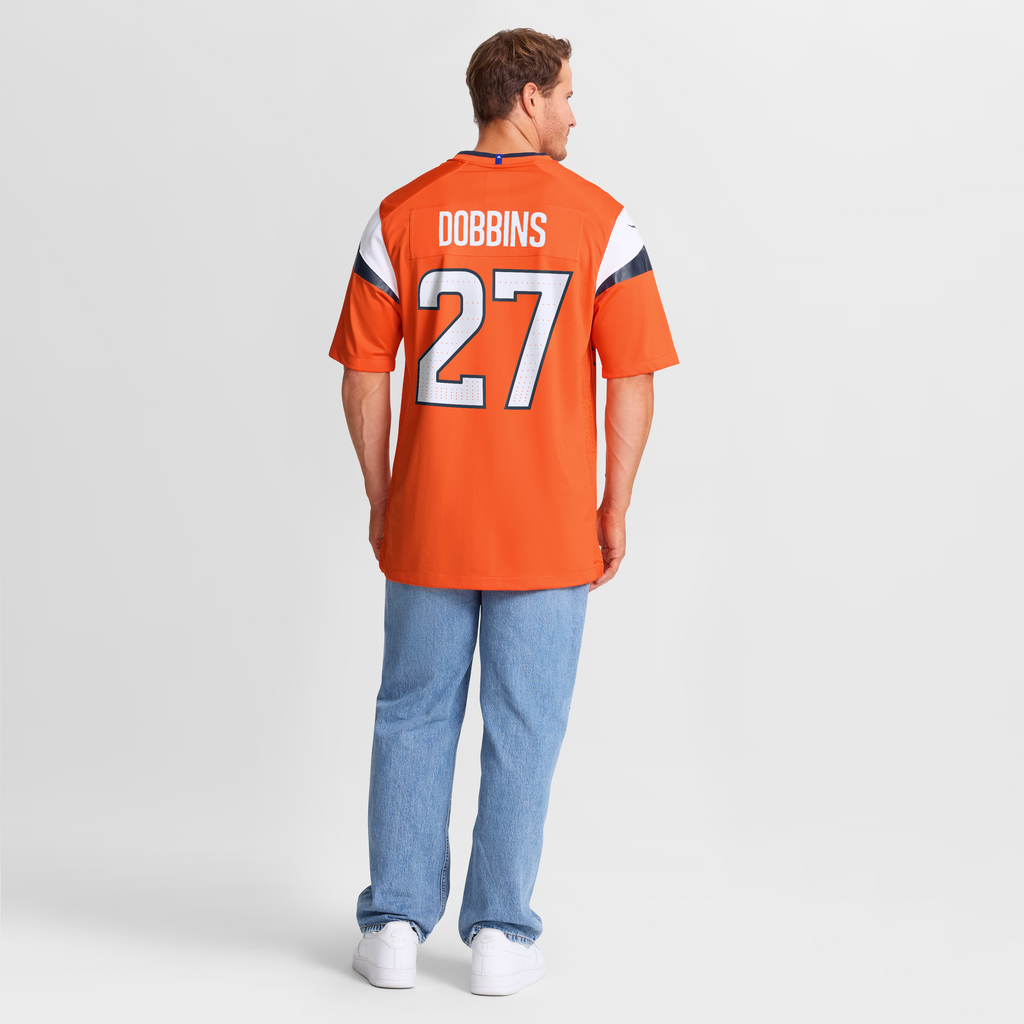 Denver Broncos J.K. Dobbins Nike Orange Team Game Jersey product image 7