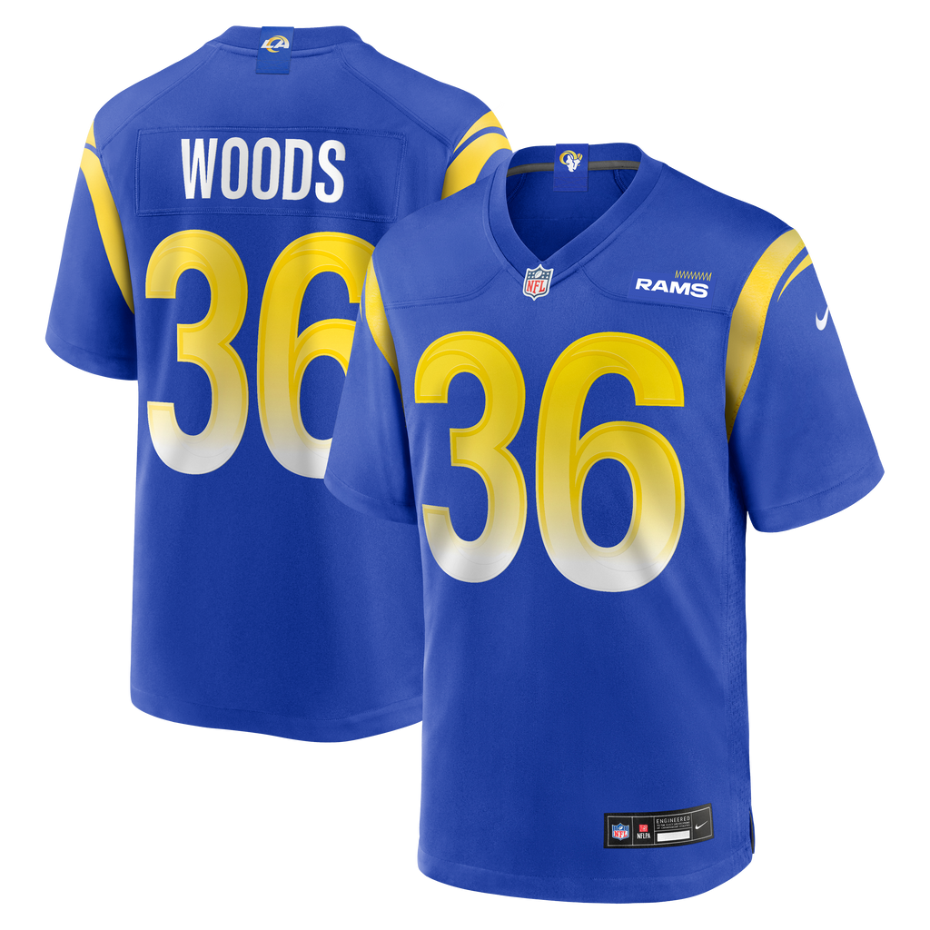 Los Angeles Rams Charles Woods Nike Royal Game Jersey product image 1