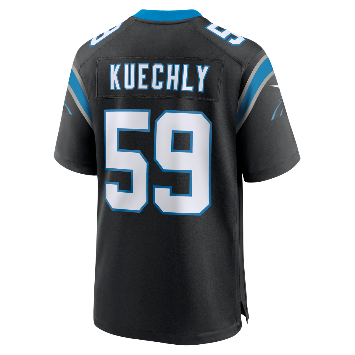 Carolina Panthers Luke Kuechly Nike Black Team Game Jersey product image 3