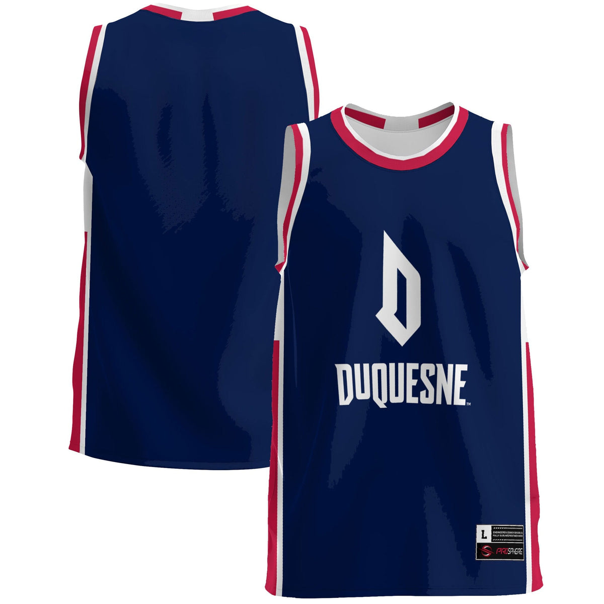 Duquesne Dukes Lightweight Basketball Jersey - Blue product image 2