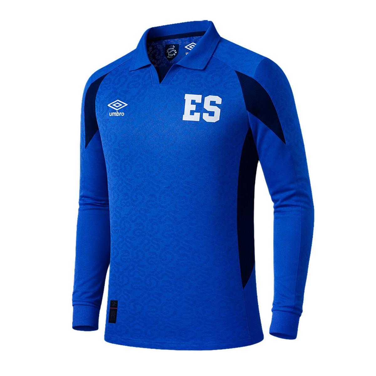 Umbro El Salvador Men Home Long Sleeve Jersey 2026 product image 1, provided for visual reference and product detail review