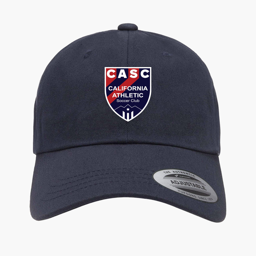 CASC Classics Adult Low-Profile Cotton Twill Dad Cap Navy product image 1, provided for visual reference and product detail