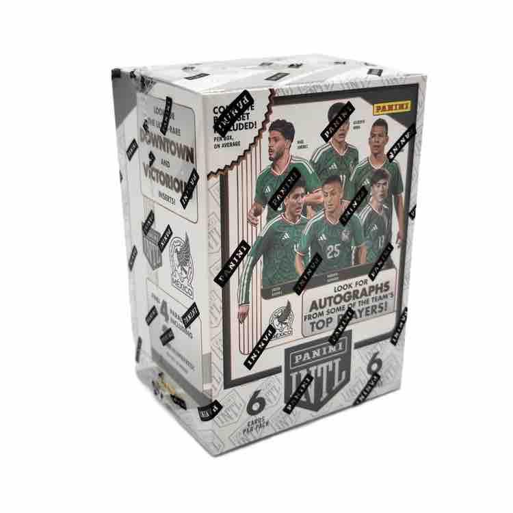 Panini 2026 FIFA World Cup Mexico National Team Blaster BOX (6 Packs Each) product image 1, provided for visual reference