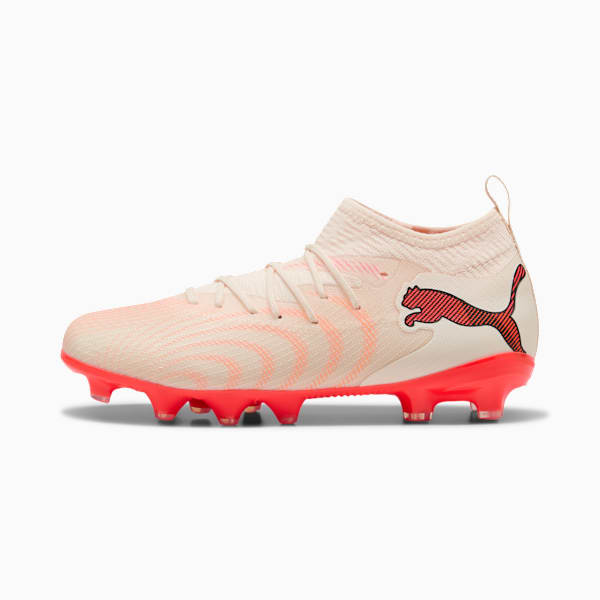 PUMA FUTURE 9 MATCH FG/AG Kids Soccer Cleats product image 1, provided for visual reference and product detail review