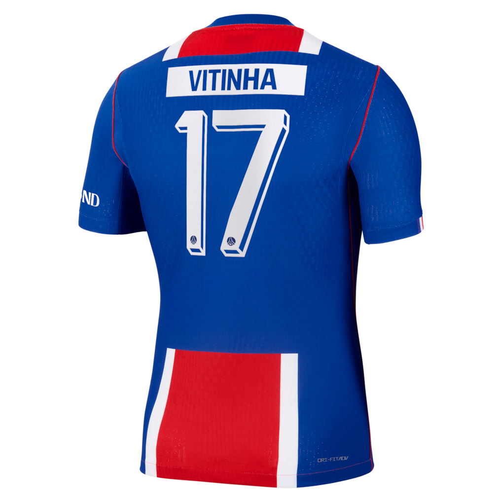 Vitinha #17 PSG Home UCL Name Set 2026 product image 1, provided for visual reference and product detail review