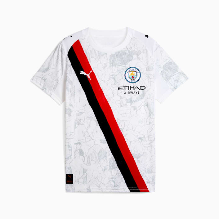 Puma KIDSUPER x MANCHESTER CITY Youth CWC Jersey product image 3, provided for visual reference and product detail review