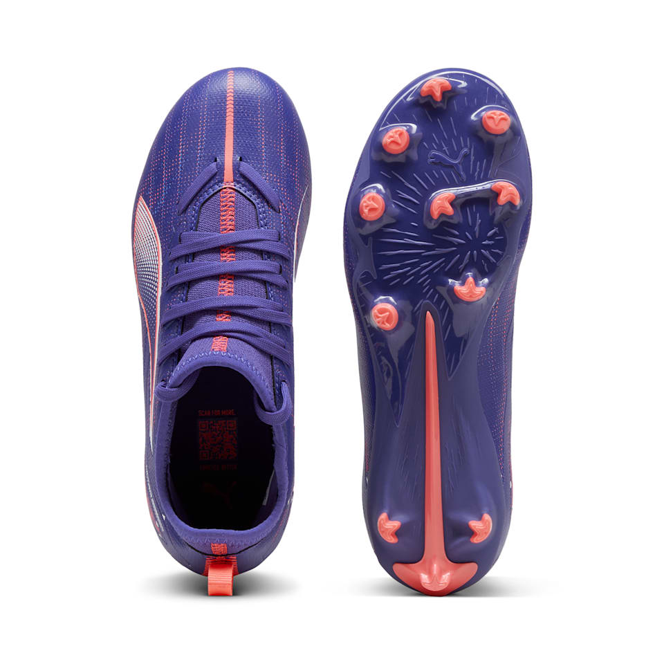 Puma Ultra 5 Match FG/AG Youth Soccer Cleats product image 4, provided for visual reference and product detail review