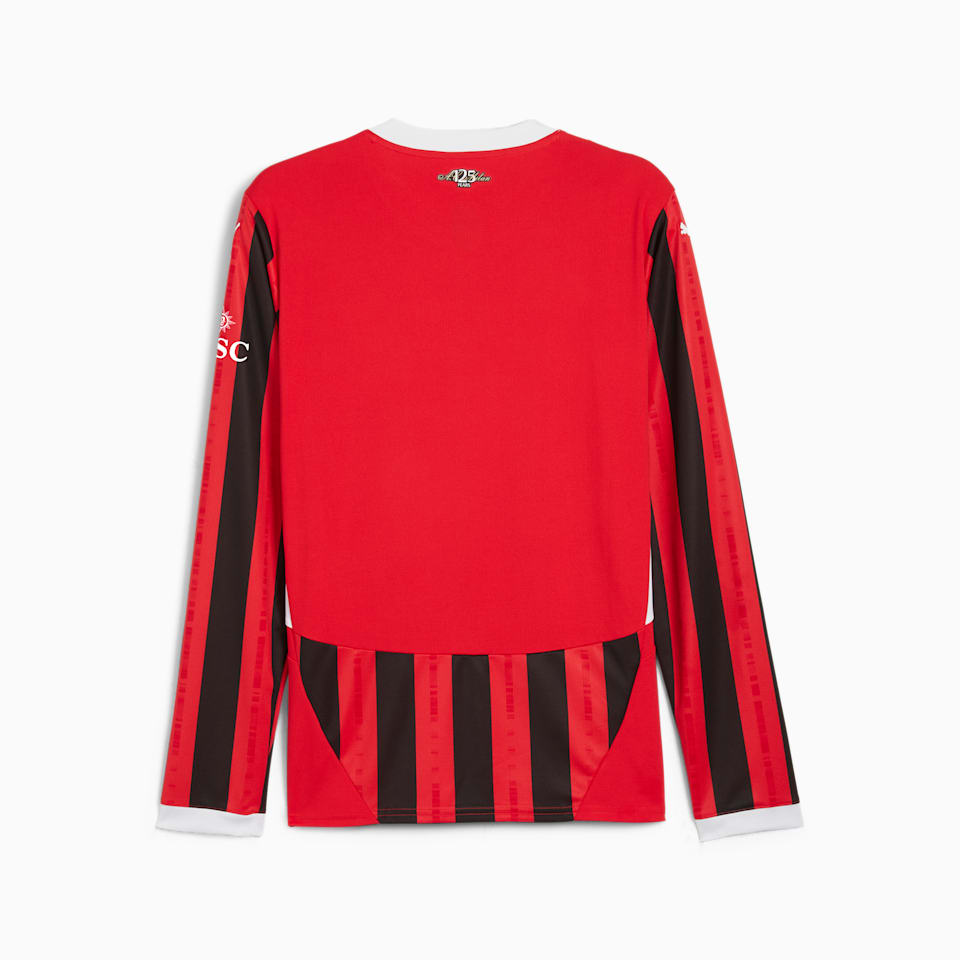 Puma AC Milan 24/25 Men Home Long Sleeve Jersey Replica Jersey product image 6, provided for visual reference and product