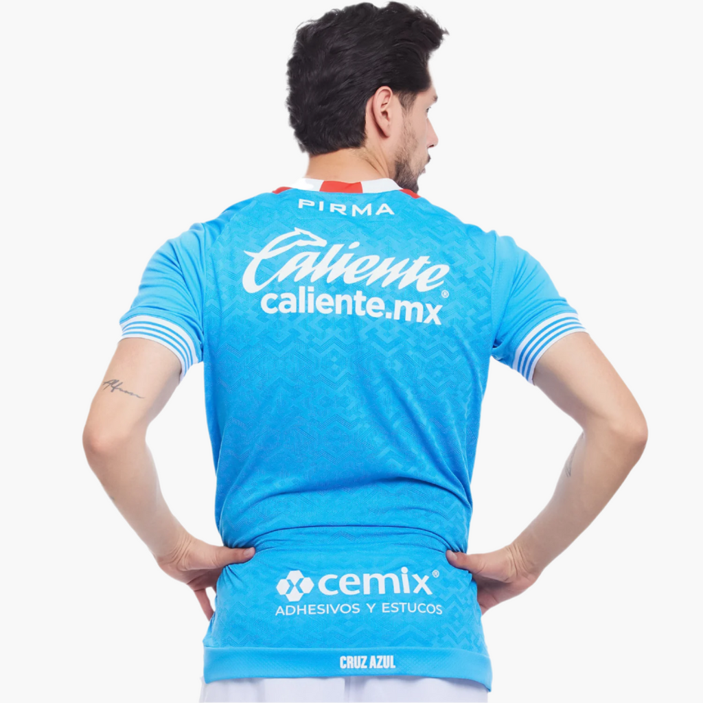 Pirma Cruz Azul Men Home Jersey 24/25 product image 4, provided for visual reference and product detail review